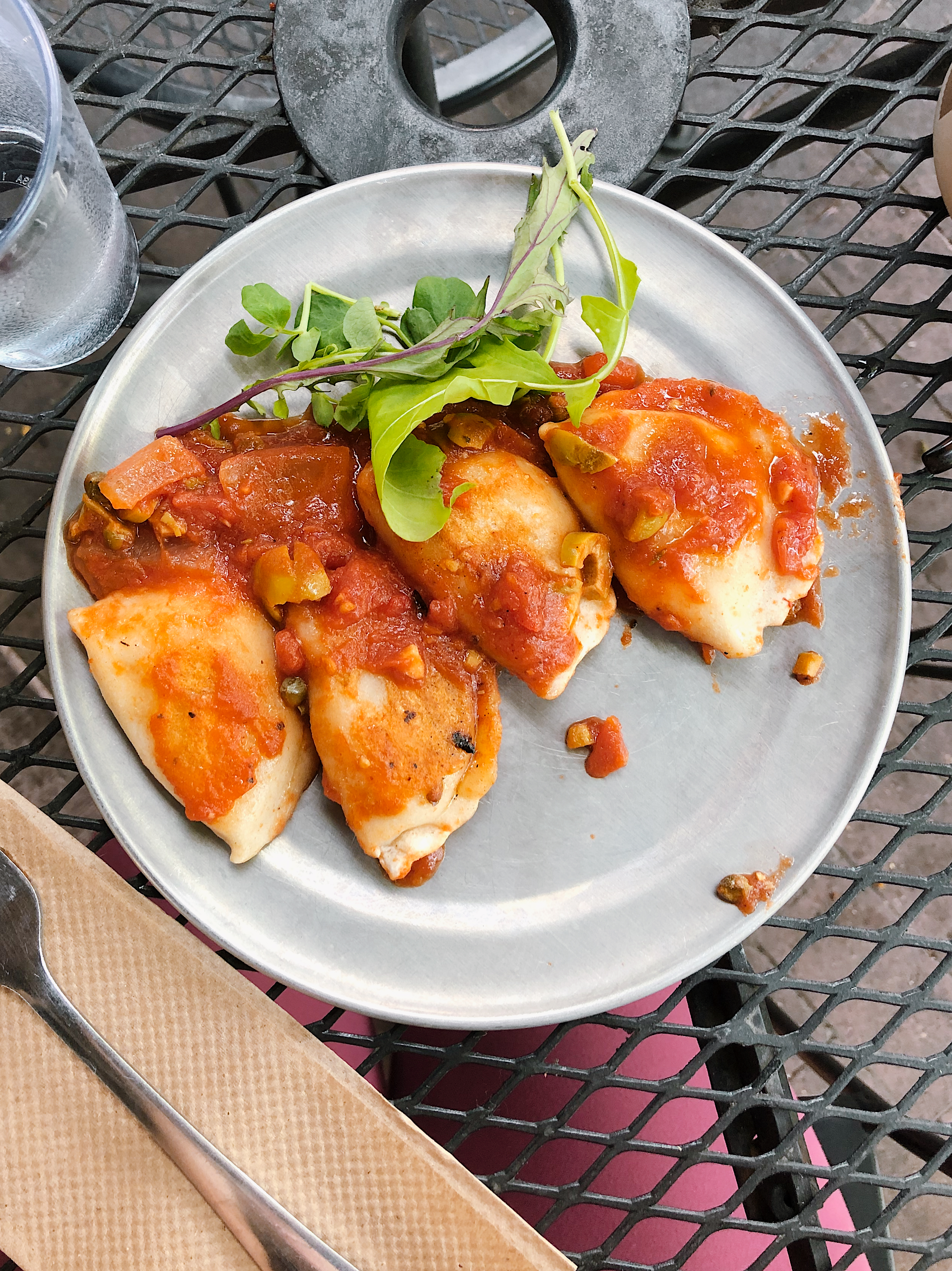 The Ultimate Guide to the BEST Vegan Food in Denver. Pierogies from Urban Beets Cafe in Arvada, CO.