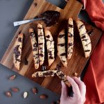 Vegan Italian Chocolate-Chip Almond Biscotti