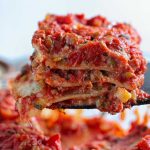 Vegan Italian Vegetable Lasagna with Lentil Bolognese and Roasted Vegetables Easy Almond Tofu Ricotta Recipe